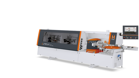 Кромкооблицовочный станок LUMINA 1375 от HOLZHER - Лазерная кромка и клеевая струя с полиуретановым клеем Кромкооблицовочный станок LUMINA 1375 от HOLZHER - Лазерная кромка и клеевая струя с полиуретановым клеем