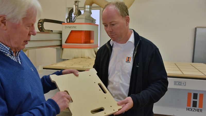 Реализация проектов без проблем — с технологией Nesting от HOLZ-HER