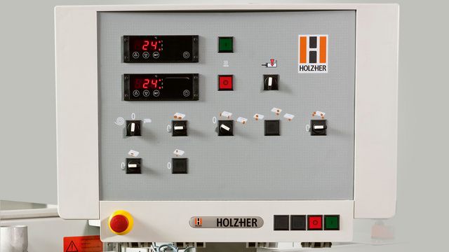 Концентрация на главном: система управления HOLZ-HER Интуитивно понятная система управления HOLZ-HER позволяет просто и быстро управлять кромкооблицовочным станком