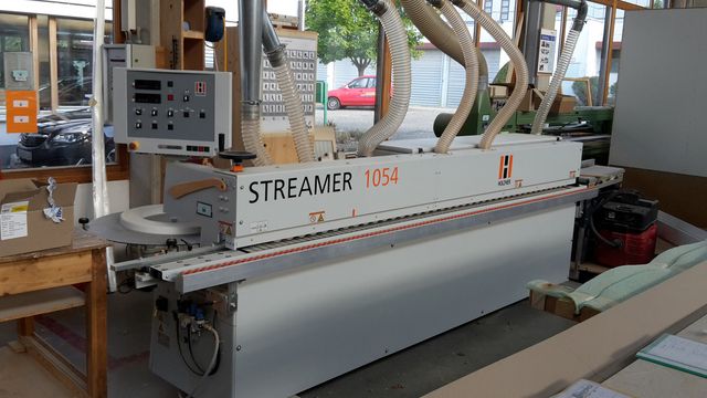 Довольный клиент — столярная мастерская Biersack и кромкооблицовочный станок Streamer 1054 от HOLZ-HER Кромкооблицовочный станок Streamer 1054 от HOLZ-HER у клиента
