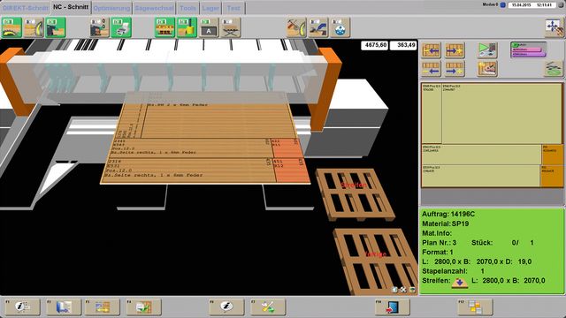 Графический 3D-интерфейс пользователя для интуитивного управления и работы с машиной
