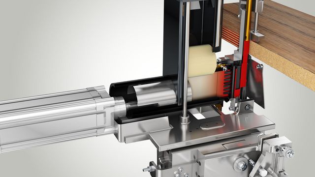 Glu Jet automatic — система нанесения клея Нагрев, замена клея и очистка — всего по 3 минуты для каждой операции